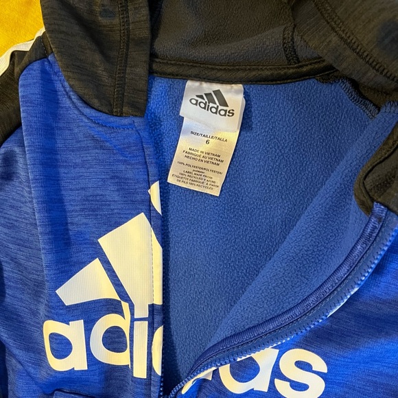 Adidas kids zip up jacket - Picture 2 of 2